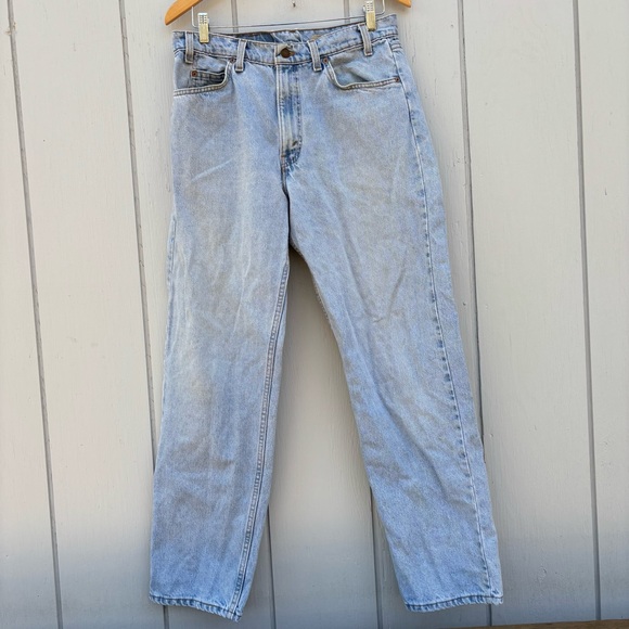 LEVI’S 550 Relaxed Fit—Vintage Y2K—Faded Jeans—Men's 33 x 31—Made in USA—Grunge - Picture 1 of 7